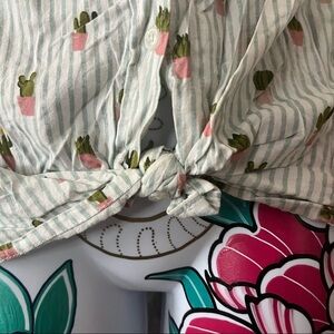 Byer California Olive Green Blouse